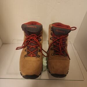 Bearpaw Womens Hayden A17U071A-1 Brown Hiking Boots Ankle Top Lace Up Size 7